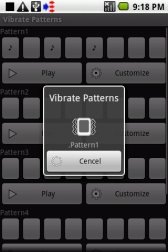 game pic for Vibrate Patterns